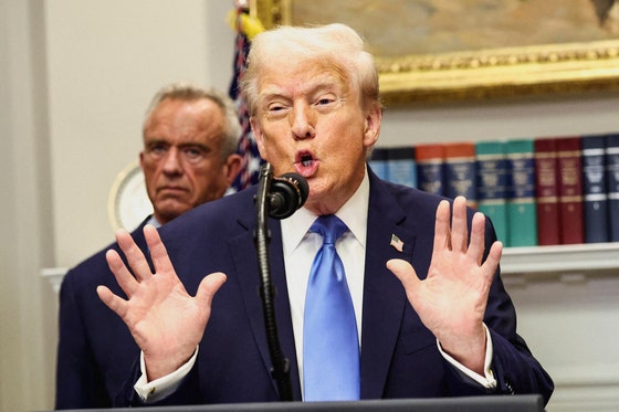 トランプ米大統領 ［ロイター＝聯合ニュース］
