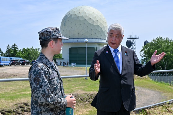 中谷元防衛相 ［写真 防衛省提供］