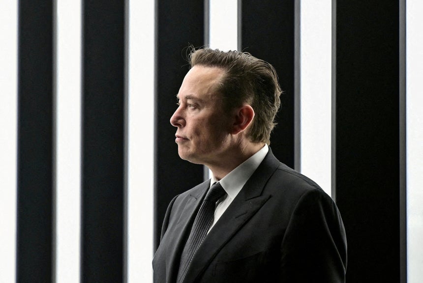 テスラ最高経営責任者（CEO）のイーロン・マスク氏。［ロイター＝聯合ニュース］
