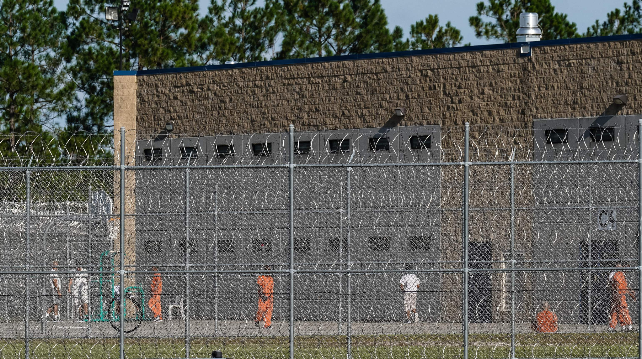 米ジョージア州フォークストンの移民・関税執行局（ICE）拘禁施設。［AFP＝聯合ニュース］