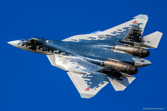 ロシアの第5世代戦闘機Su－57｡［写真 Rosoboronexport］