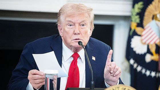  トランプ米大統領　EPA＝聯合ニュース