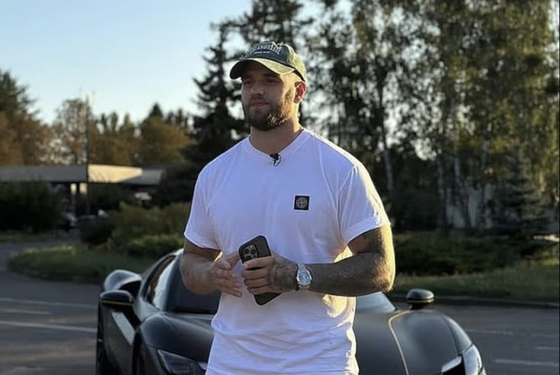  ウクライナの有名暗号通貨投資家コンスタンチン・ガリチ氏。［インスタグラム キャプチャー］