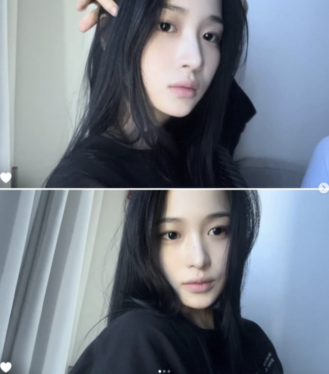  韓国新人女優ハン・ガウル。［写真 SNS］