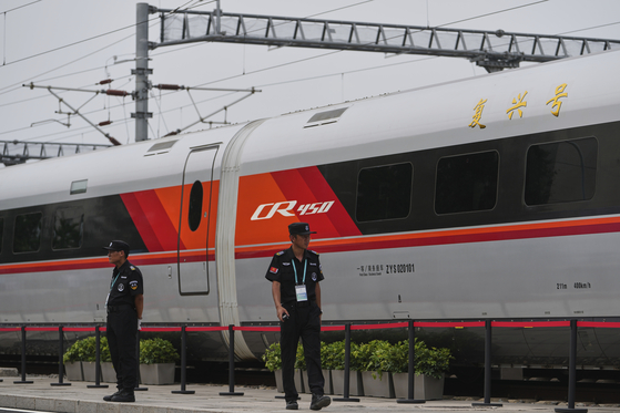  復興CR450高速列車。［写真 AP＝聯合ニュース］