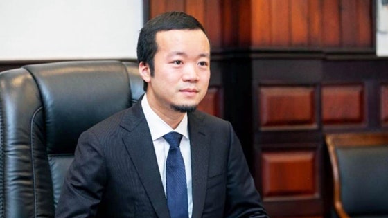 プリンスグループ（太子集団）の陳志会長。［写真 プリンスグループ公式サイト キャプチャー］