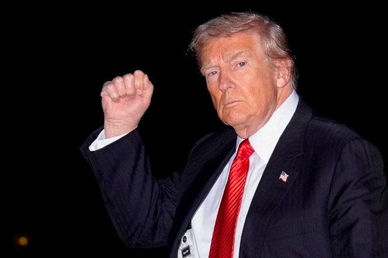 トランプ米大統領 ［ロイター＝聯合ニュース］