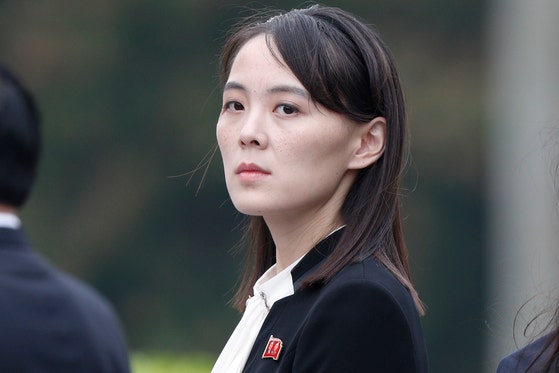 北朝鮮労働党の金与正（キム・ヨジョン）副部長。聯合ニュース