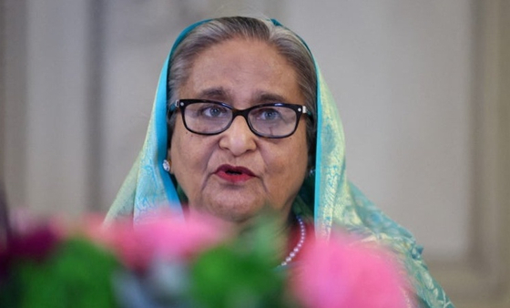 シェイク・ハシナ前バングラデシュ首相 ［ロイター＝聯合ニュース］