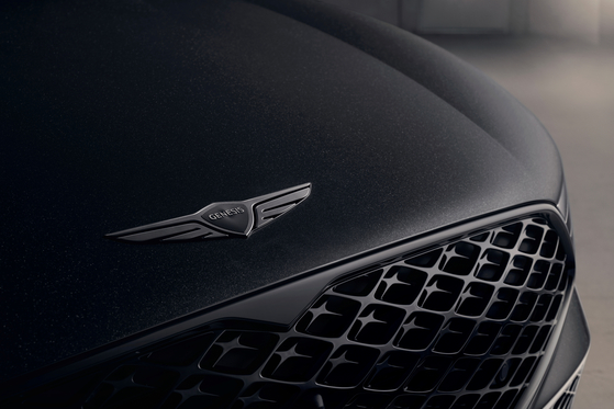 ジェネシス「G90」ブラック。［写真 ジェネシス］