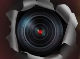 隠しカメラのイメージ写真。