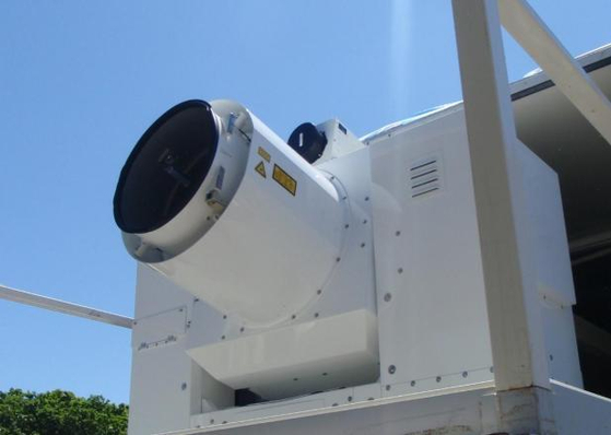 日本防衛装備庁が開発した100キロワット級レーザー武器 ［日本防衛省］