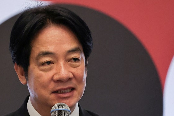 台湾の頼清徳総統。ロイター＝聯合ニュース