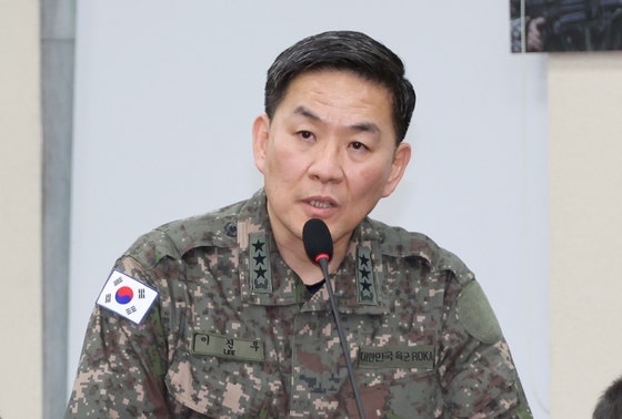 李鎭遇（イ・ジヌ）前首都防衛司令官。［聯合ニュース］