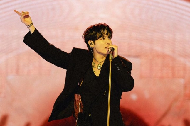 BTS（防弾少年団）のジョングク。［写真　BIGHIT MUSIC提供］