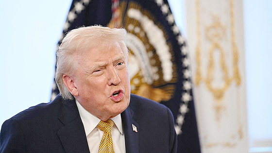 ドナルド・トランプ米国大統領。AFP＝聯合ニュース