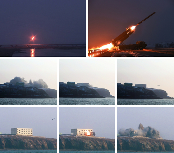 労働新聞は29日、「朝鮮西海海上で28日、長距離戦略巡航ミサイル発射訓練が進行された」とし「金正恩国務委員長が戦略巡航ミサイル発射訓練を参観した」と報道した。 ［労働新聞、ニュース1］