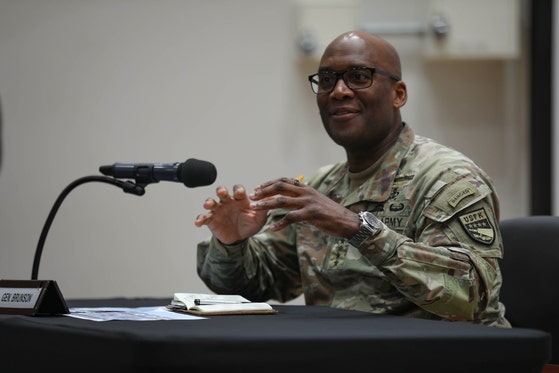 ブランソン在韓米軍司令官兼韓米連合軍司令官 ［写真 在韓米軍司令部］