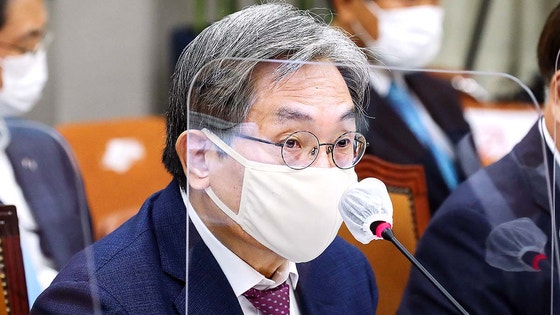 盧英敏元大統領秘書室長。写真は2020年4月の姿。［中央フォト］