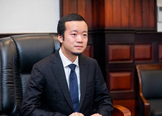 プリンス・グループ会長の陳志氏。［プリンス・グループ公式サイト　　キャプチャー］