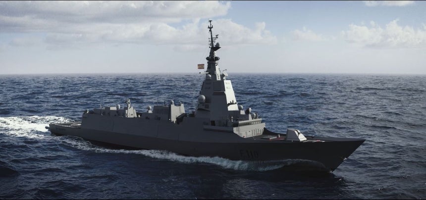 エジプトがスペインのナバンティアと交渉中のF110級護衛艦 ナバンティア