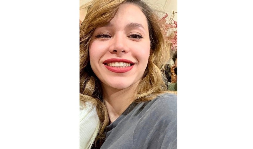  イラン反政府デモ鎮圧中に死亡した23歳の大学生ルビナ・アミニアンさん ［IHRホームページ キャプチャー］