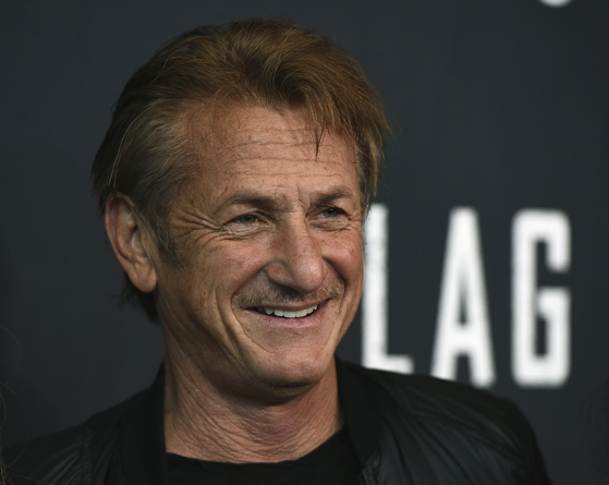 米ハリウッド俳優のショーン・ペン。［AP＝聯合ニュース］