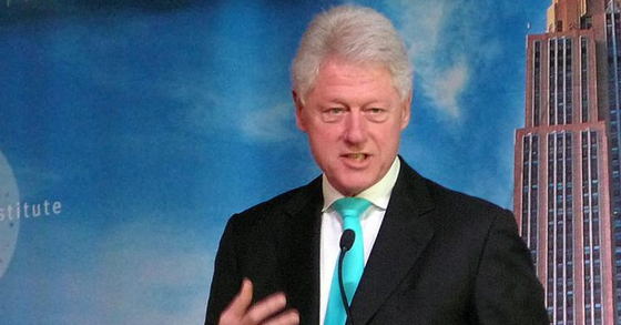 ビル・クリントン元米国大統領。AP＝聯合ニュース