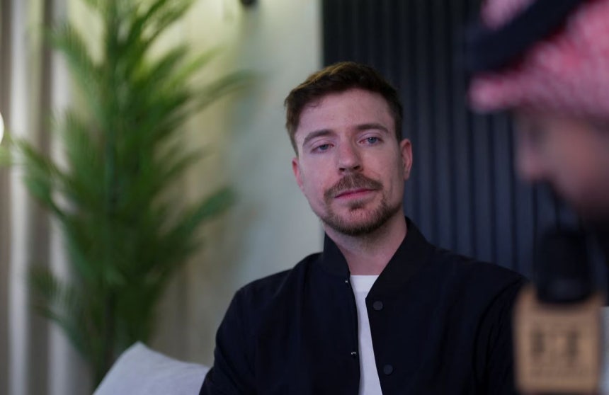 ミスター・ビースト。［ロイター］