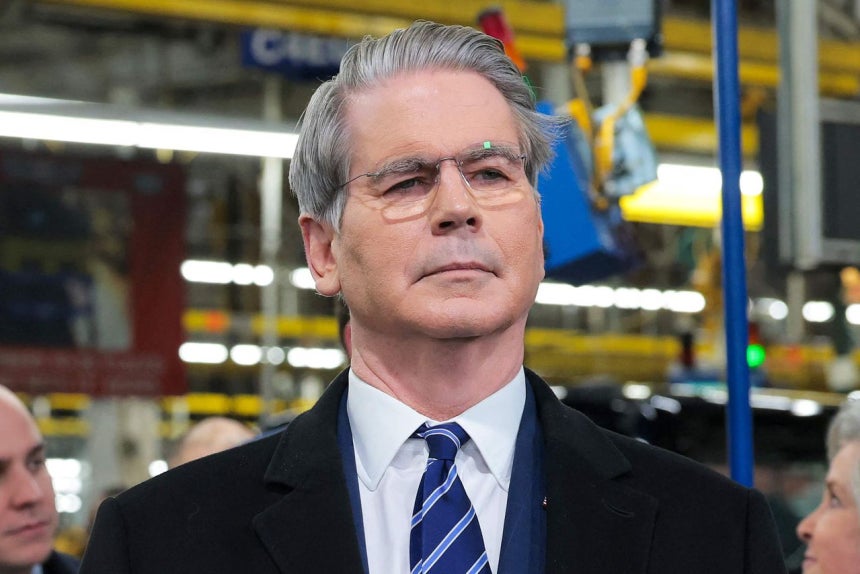 米国のスコット・ベッセント財務長官。