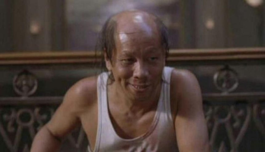 梁小龍さんは、映画『カンフーハッスル』で火雲邪神役を演じた。［微博（ウェイボー）　キャプチャー］