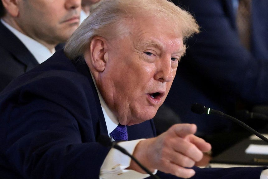 ドナルド・トランプ米大統領。ロイター＝聯合ニュース