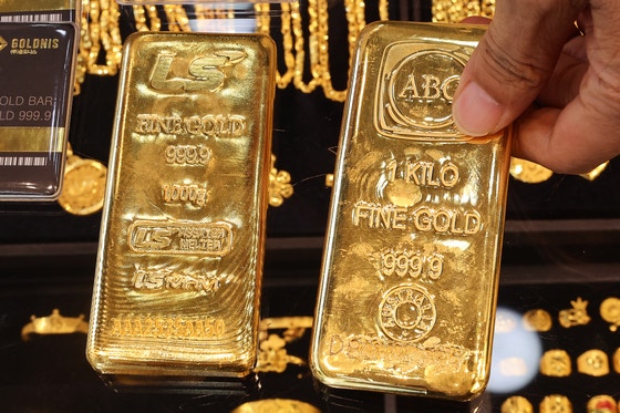 ゴールドバー。［写真 聯合ニュース］