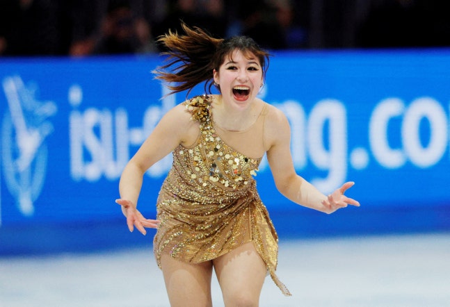 アリサ・リュウは一度引退して復帰する過程を経てフィギュアを含む自身の人生をより広く大きく眺めることになった。 ［ロイター＝聯合ニュース］