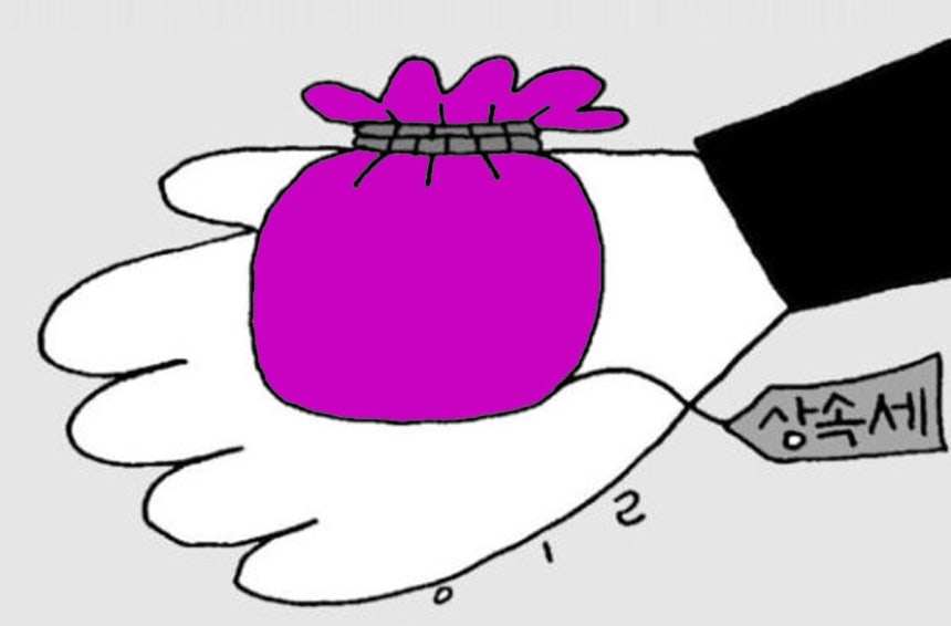 相続税のイメージ。［中央フォト］