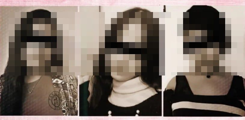   韓国文化に熱狂していたインドの三姉妹［写真 NDTV ホームページ キャプチャー］