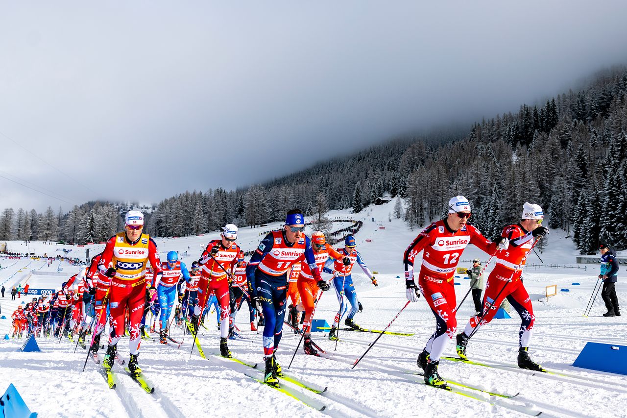 「冬季五輪のマラソン」と呼ばれるクロスカントリースキー。［写真 AP＝聯合ニュース］