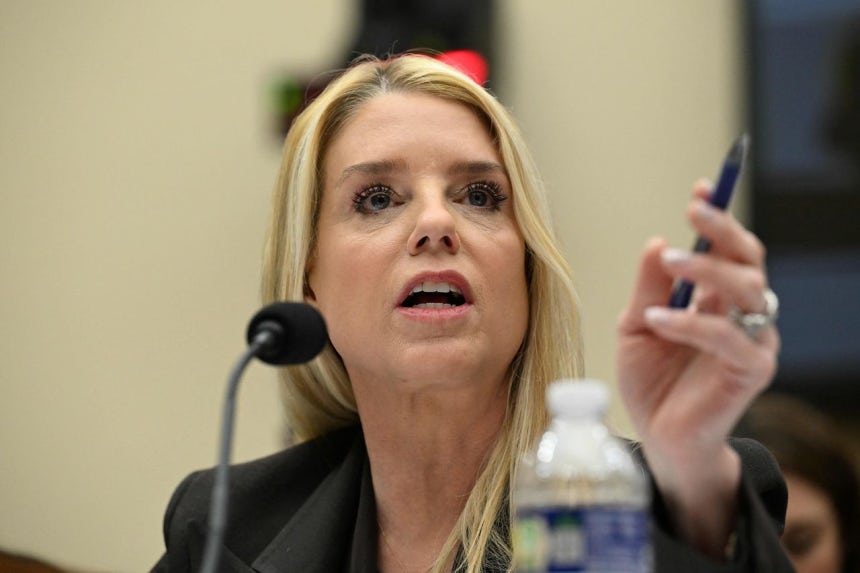 11日、米下院法制司法委員会に出席したボンディ司法長官 ［AFP＝聯合ニュース］