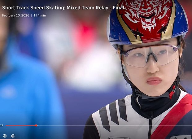 2026ミラノ・コルティナダンペッツォ冬季五輪の中継で、カナダ公共放送CBCが韓国選手を中国選手と誤って紹介した。［徐坰徳教授、CBC　キャプチャー］