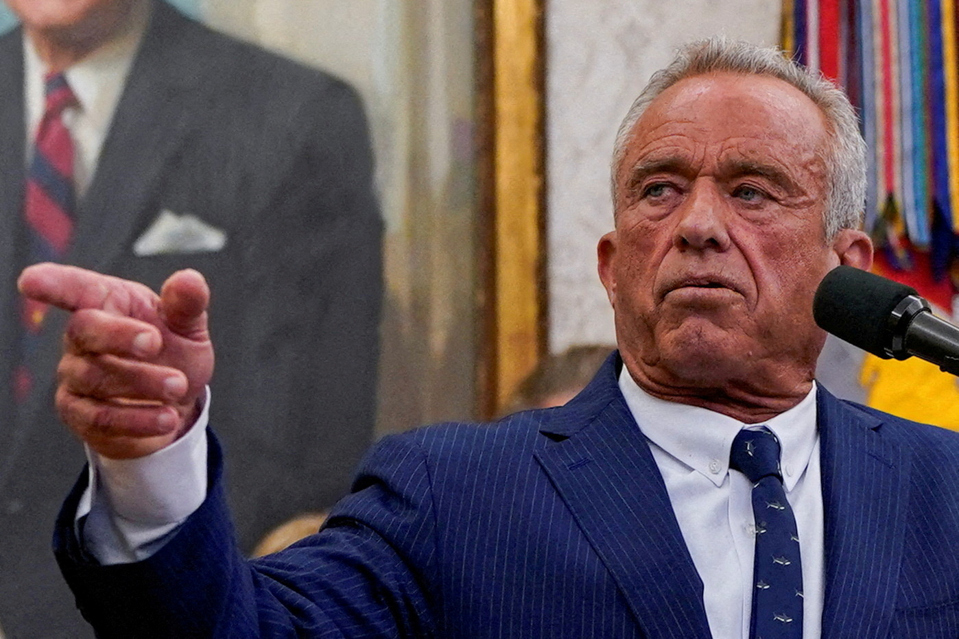 ロバート・F・ケネディ・ジュニア米保健福祉長官。ロイター＝聯合ニュース