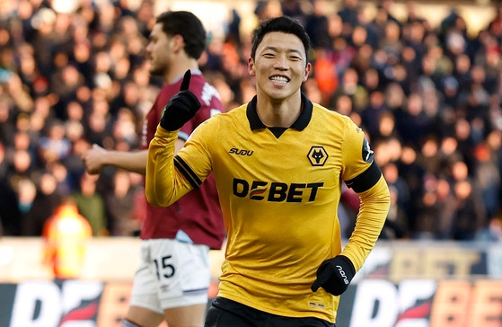 サッカー韓国代表のFW黄喜燦（ファン・ヒチャン）。ロイター＝聯合ニュース