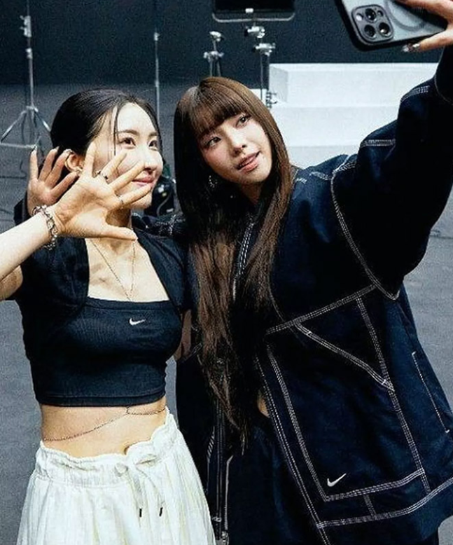   キム・ギルリとaespaカリナ ［写真 sns］