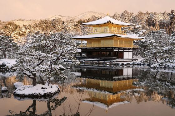 京都市の金閣寺境内。AFP＝聯合ニュース 
