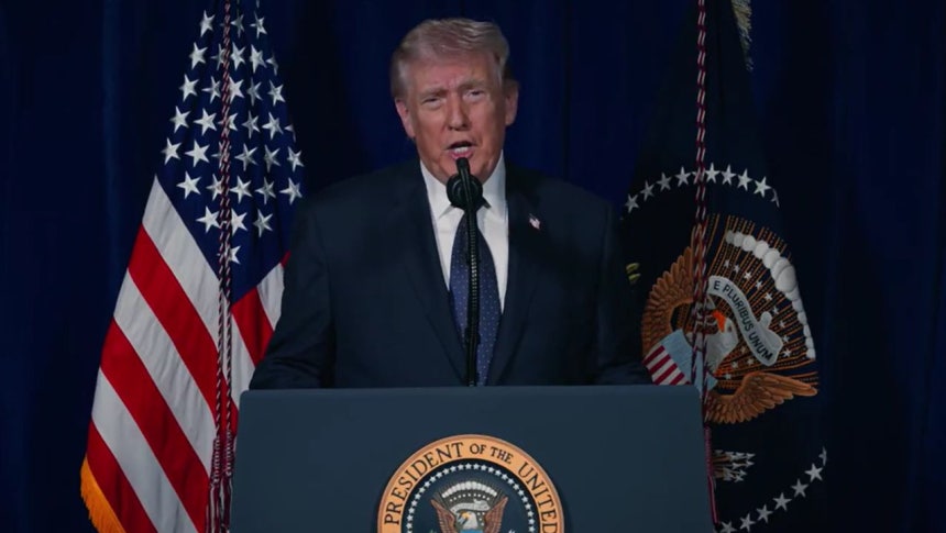 米国のドナルド・トランプ大統領は3月1日午後（現地時間）、自身のソーシャルメディア「トゥルース・ソーシャル」に公開した6分間の動画を通じ、米国のすべての目標が達成されるまでイラン空襲作戦は続くと述べた。［写真 トゥルース・ソーシャル キャプチャー］ 