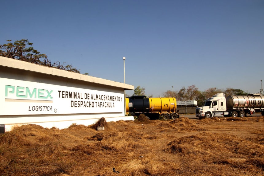  メキシコ国営石油会社ペメックス。［写真 EPA＝聯合ニュース］