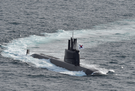 韓国のKSS－Ⅲ潜水艦「島山安昌浩（ドサン・アン・チャンホ）」 ［写真 海軍提供］