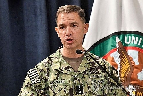 米中央軍のブラッド・クーパー司令官 ［AFP＝聯合ニュース］