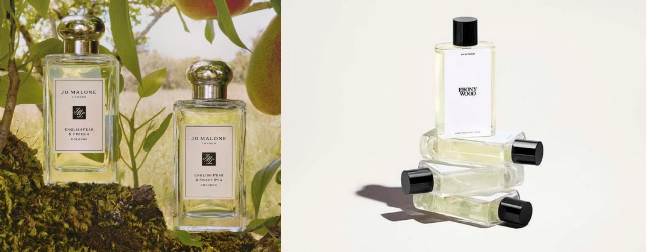 香水「ジョー・マローン」と「ジョー・ラブズ」［写真　SNS］