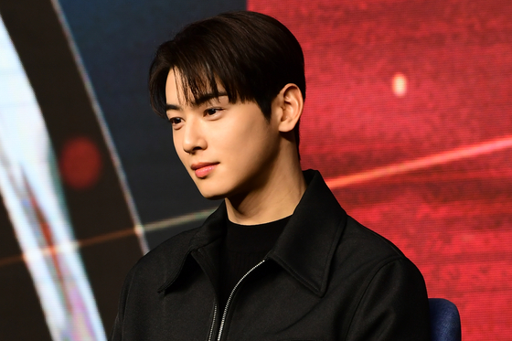 歌手で俳優のチャ・ウヌ。聯合ニュース 