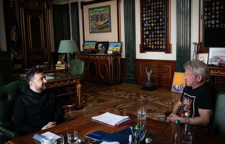 ［ゼレンスキー大統領インスタグラム　キャプチャー］